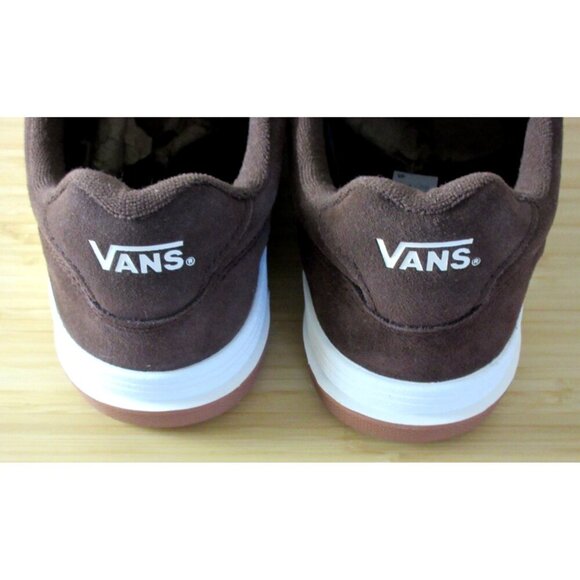 Vans Men's Upland Potting Soil Brown Black Gum Bottom Shoes Sizes NIB - Picture 5 of 6